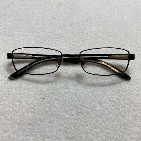 Ray-Ban RB8581 1017 Eyeglasses Titanium Black Polished 52-18-140 - Picture 1 of 16